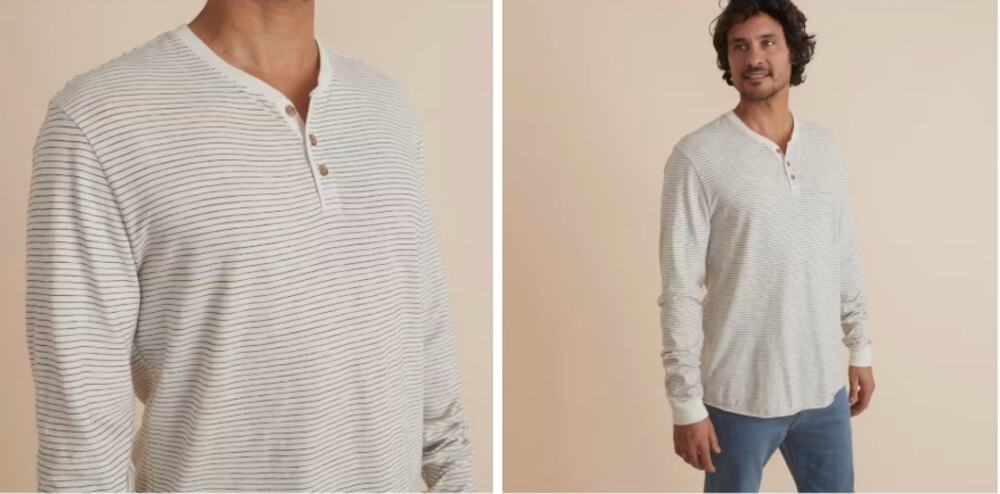 Marine Layer Lightweight Henley sz. XL